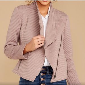 BB Dakota Place to Be Moto Jacket in Birch